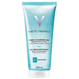 VICHY Purete Thermale Refreshing Cleansing Face Wash Gel 200ml