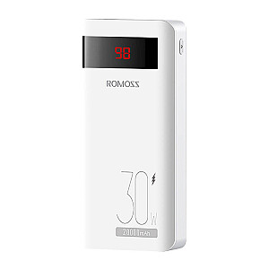 Romoss Sense6PS Pro 20000mAh, 30W (biały)