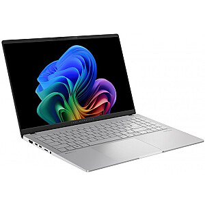 ASUS Vivobook S 15 OLED S5507QA-MA049W — Snapdragon X Elite X1E-78-10 | 15,6 дюйма | 2,8 к | 120 Гц | 32 ГБ | 1 ТБ | Win11H | Серебристый