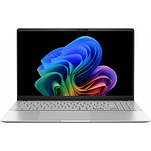 ASUS Vivobook S 15 OLED S5507QA-MA049W — Snapdragon X Elite X1E-78-10 | 15,6 дюйма | 2,8 к | 120 Гц | 32 ГБ | 1 ТБ | Win11H | Серебристый