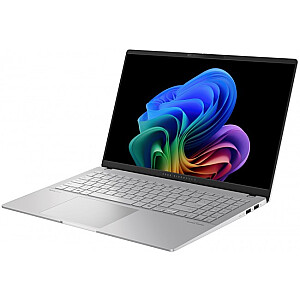 ASUS Vivobook S 15 OLED S5507QA-MA049W — Snapdragon X Elite X1E-78-10 | 15,6 дюйма | 2,8 к | 120 Гц | 32 ГБ | 1 ТБ | Win11H | Серебристый