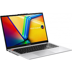 ASUS Vivobook S 15 OLED K5504VA-MA374W — i5-13500H | 15,6 дюйма | 2,8 к | 120 Гц | 16 ГБ | 1 ТБ | Win11H | EVO | Серебристый