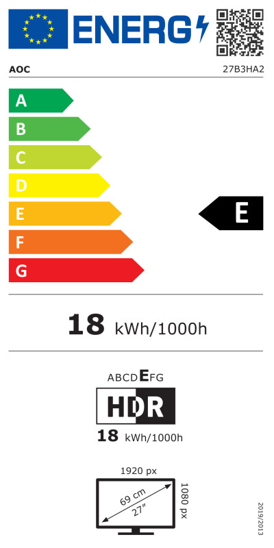 Монитор 27B3HA2, 27-дюймовый IPS, 100 Гц, динамики HDMI