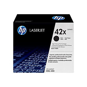 B-GRADE-ITEM! BGRADEITEM! HP Cartridge No 42X HP42X HP 42X Black Schwarz HC (Q5942X)