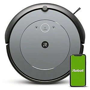 Робот-пылесос iRobot Roomba i1+ 0,4 л без мешка серый