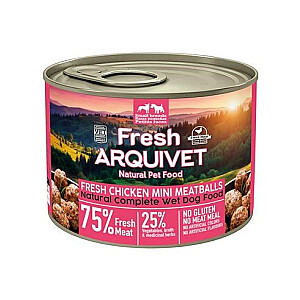 ARQUIVET svaigas vistas mini kotletes - mitrā suņu barība - 200g