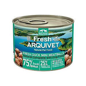 ARQUIVET Fresh Duck Mini kotletes - Mitrā suņu barība - 200g