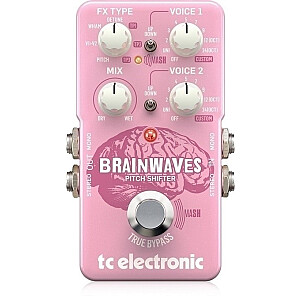 TC Electronic Brainwaves Pitch Shifter Tips эффекта Pitch Shifter