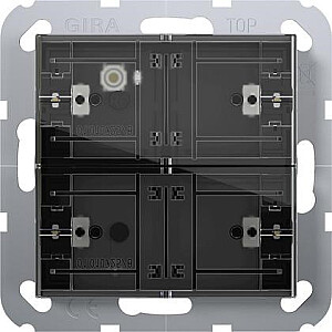 GIRA skārienpoga 4 Comfort 2x KNX System 55 504200