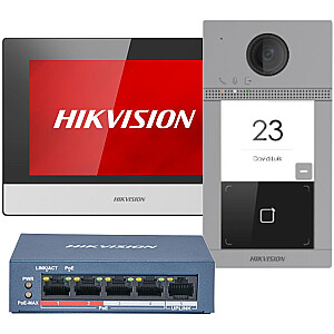 Видеодомофон HikVision DS-KIS604-S(C)(O-STD)/Europe BV