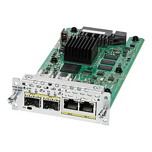 2-PORT GE WAN NIM DUAL MODE/RJ45 + SFP