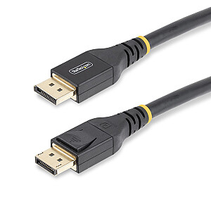 15 m Active DisplayPort/15 m Active DP 1.4 kabelis ar VESA sertifikātu