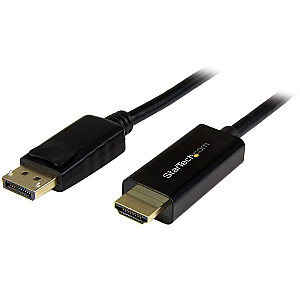 6 pēdu DP uz HDMI kabelis — 4K/.