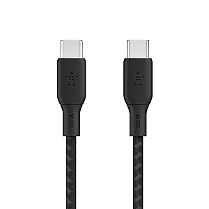 100 Вт USB-C - USB-C плетеный кабель 2M