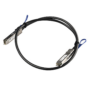 Mikrotik XQ+DA0001 кабель InfiniBand 1 м QSFP+ - QSFP+ / QSFP28 - QSFP28 черный