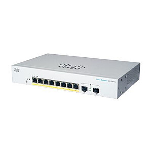 CBS220 SMART 8-ПОРТОВЫЙ GE POE EXT/PS 2X1G SFP