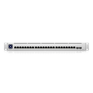 Коммутатор Ubiquiti UniFi 24xRJ45 10G/2xSFP28 25G управляемый 19&quot; для монтажа в стойку, 1,3&quot; сенсорный экран