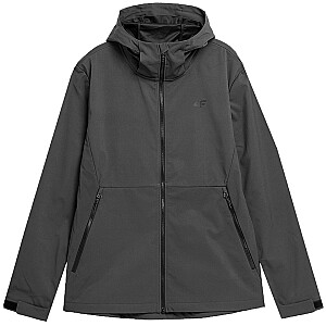 Vīriešu softshell jaka 4F M043 tumši pelēka 4FSS23TSOFM043 23S