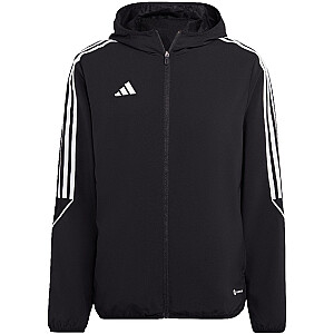 Мужская куртка-ветровка adidas Tiro 23 League черная HZ9066