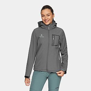 Sieviešu Softshell jaka Alpine Bergamo grafīts BR18186