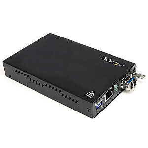 GB MM FIBER OPTIC MEDIA CONVERTER LC/IN