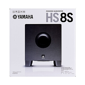 Zemfrekvences skaļrunis Yamaha HS8S melns 150 W