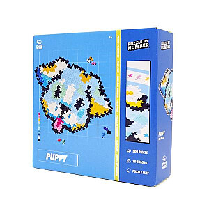 Plus Plus Bricks Puzzle по номерам Собака - 500 деталей 3961