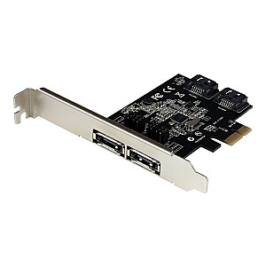 2 PCIE SATA CARD III ESATA/.