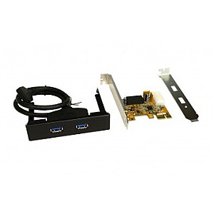 IO Exsys PCIe 2x USB 3.0 iekšējā (EX-11099-2) vairumtirdzniecība