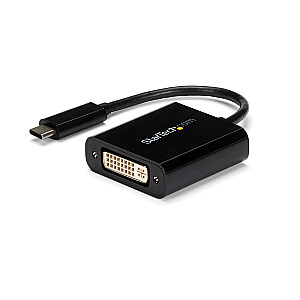 АДАПТЕР USB-C - DVI/ВИДЕОКОНВЕРТЕР USB-C DVI-ЧЕРНЫЙ