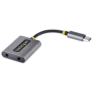 USB-C austiņu dalītājs/C-DUAL 3,5 MM AUDIO ADAPTERS