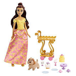 Mattel Disney princeses Belles tējas laika ratiņi