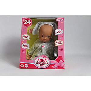 PROMO Bayer Baby Doll Anna First Words Drēbes Trusis 38 cm 93822AC