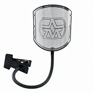 Aston Microphones Shield GN Pop filtrs uz elastīga statīva