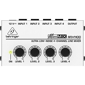 Звук Behringer MX400 Миксер