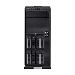 PowerEdge T550, 8 x 3,5 collu korpuss, Intel Xeon Silver 4310, 16 GB, 1x480 GB SSD SATA Intensive, priekšējais panelis, DVD RW, bez NIC, PERC H755, iDRAC9 Enterprise 15G, Dual P