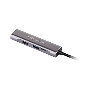 C tipa USB ports HDMI/USB3.0/USB2.0/C (centrmezgls)