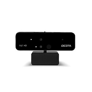 Dicota Webcam PRO Распознавание лиц - Веб-камера - Цвет