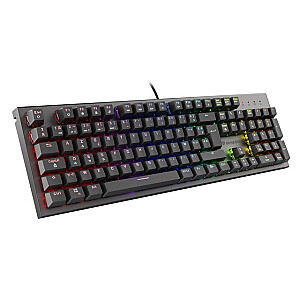 ИГРОВАЯ КЛАВИАТУРА GENESIS THOR 300 RGB FR МЕХАНИЧЕСКАЯ ПОДСВЕТКА КРАСНЫЙ ПЕРЕКЛЮЧАТЕЛЬ