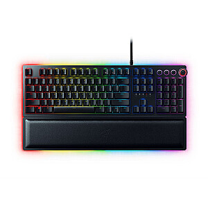 Razer Huntsman Elite Gaming (Apvienotā Karaliste) melnā tastatūra ar optisko Clicky slēdzi