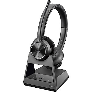 Poly Savi 7320 UC Stereo Microsoft Teams Certified DECT 1880-1900 МГц Гарнитура EMEA - INTL English Loc Euro plug