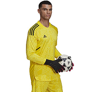 Футболка мужская вратарская с длинным рукавом adidas Condivo 22 Jersey HF0137 желтая