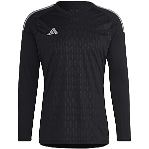 Adidas Tiro 23 Competition vīriešu vārtsarga T-krekls ar garām piedurknēm melns HL0008