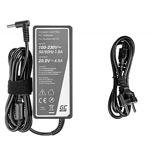 Zasilacz GC USB-C 90W 5V-9V-12V-15V/3A, 20V/4.5A Power Delivery 