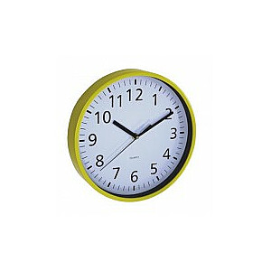 Sienas pulkstenis Ø 25,5cm dzeltens