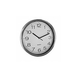 Настенные часы Ø 31см серебро / хром