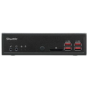 Shuttle Barebone plāns DH32U5 SO-DDR4 melns