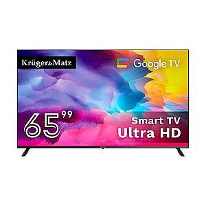 Телевизор Kruger&amp;Matz 65&quot; UHD Google TV DVB-T2/T/C H.265 HEVC