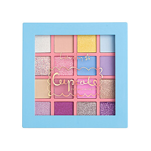 LOVELY Cupcake Eyeshadow Palette – 16 šešėlių paletė. 