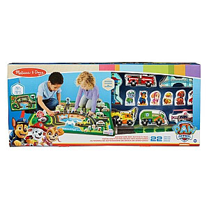 PROMO MELISSA Grīdas paklājiņš ar piederumiem 112x66 cm PAW PATROL Paw Patrol 33273